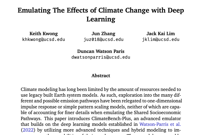 Climate Bench Report Preview